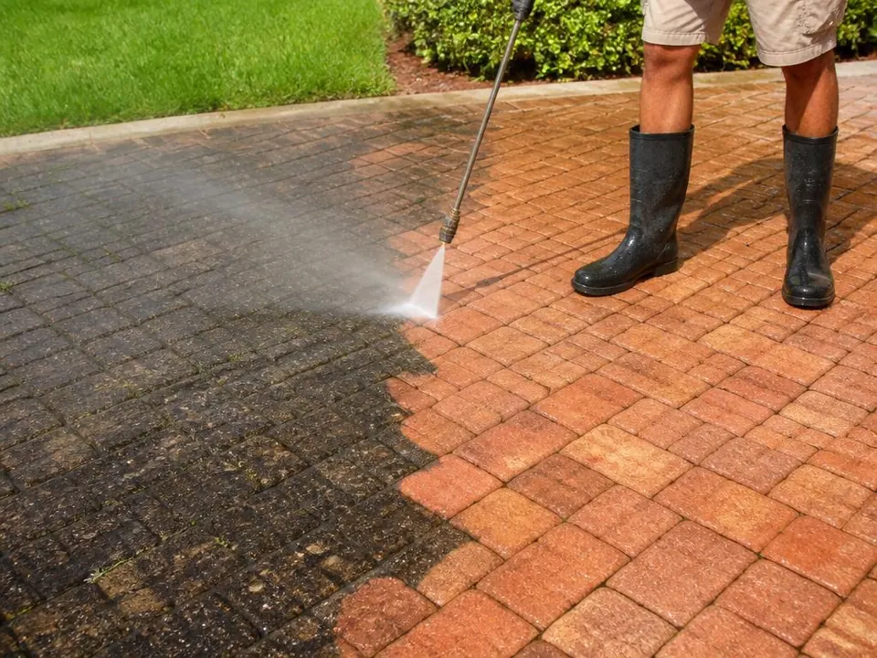 Paver Cleaning — pavers pressure washing result in Volusia County, FL